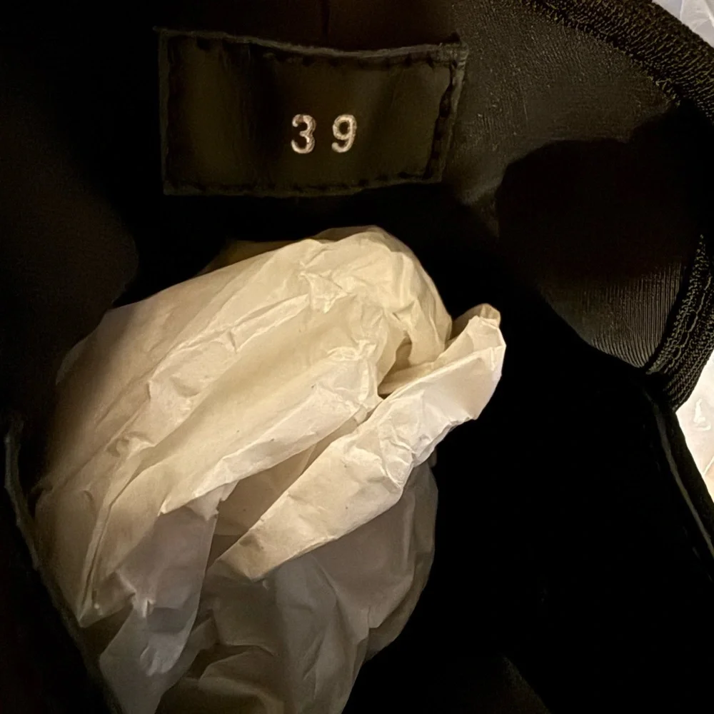 iRi Wes Black and Green Neoprene Slip-On Low Top Fully Vegan Sneakers, Womens 39 - Picture 8 of 8